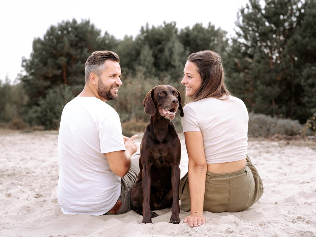 Shooting am Strand